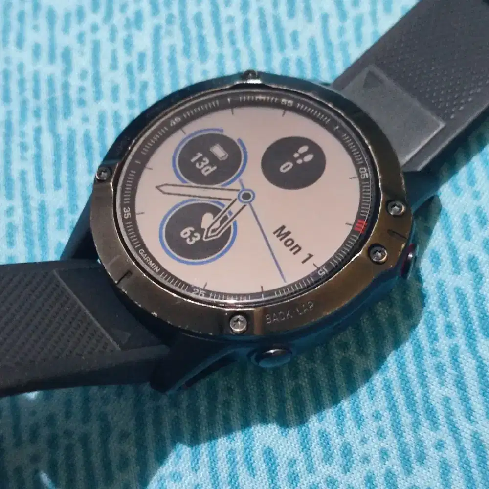 Jam Garmin Fenix 6 Pro Black