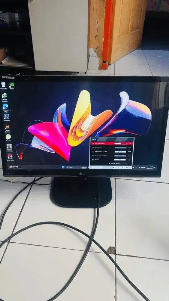 JUAL MURAH MONITOR GAMING DESIGN 22 INCH LG 22MP48HQ