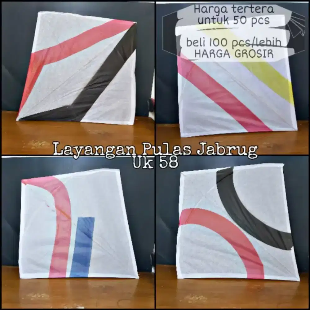 Layangan isi 50 pcs