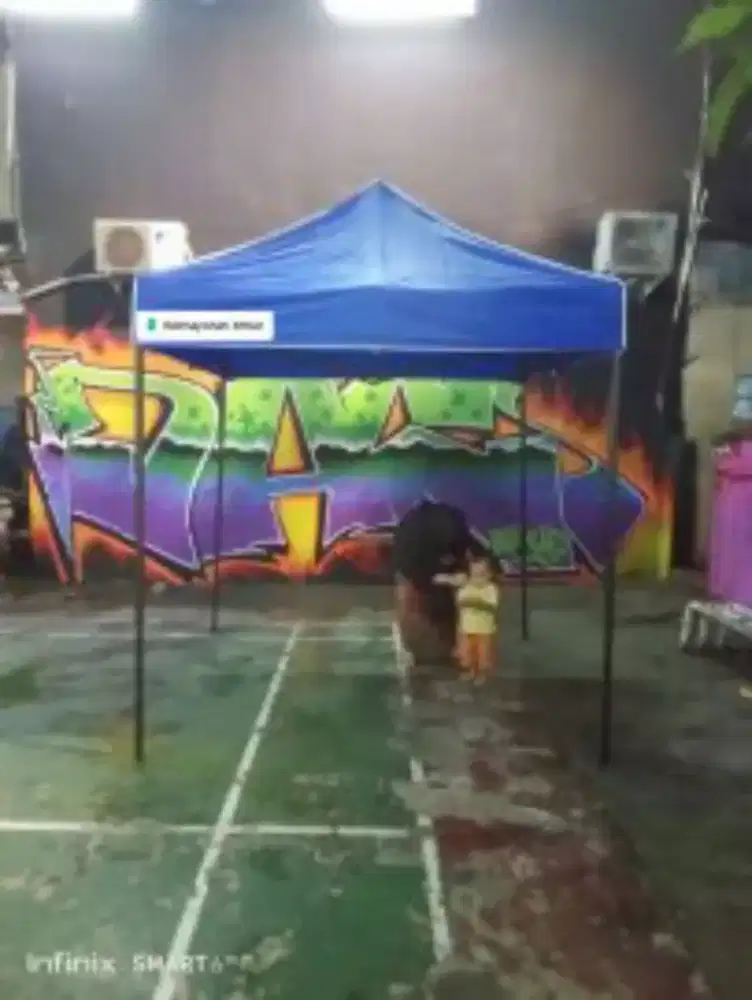 Tenda event bazar stand jualan berbagai macam