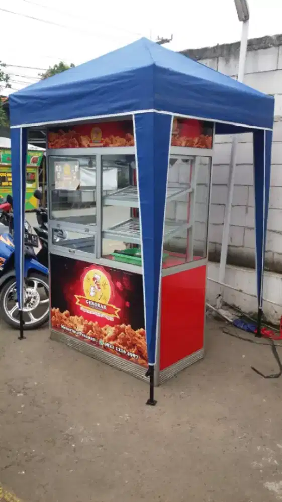 Tenda kafe jualan ready