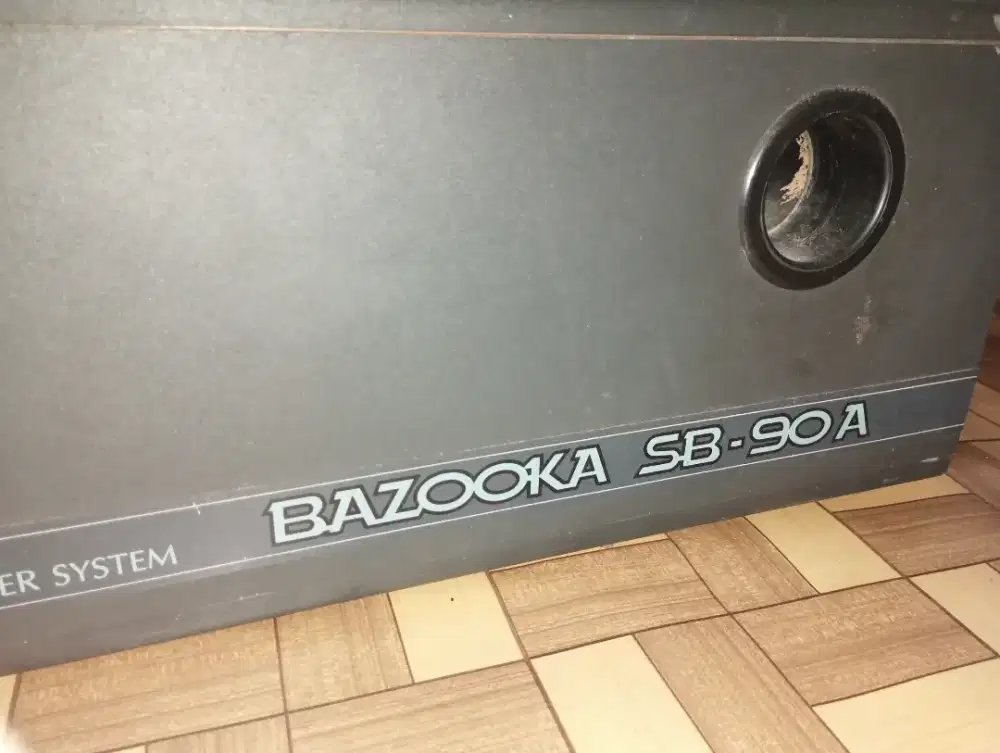 Subwoofer aktiv intel bazooka SB-90 A