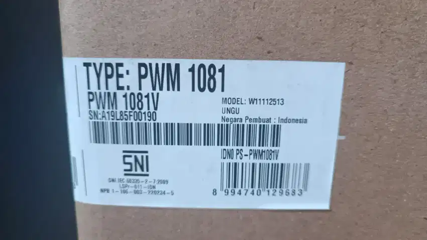 Dijual Cepat Polytron PWM - 1081V (Ungu), Nego Boleh