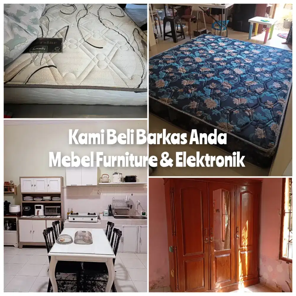 Saya tampung Terus Furniture dan Springbed bekas anda