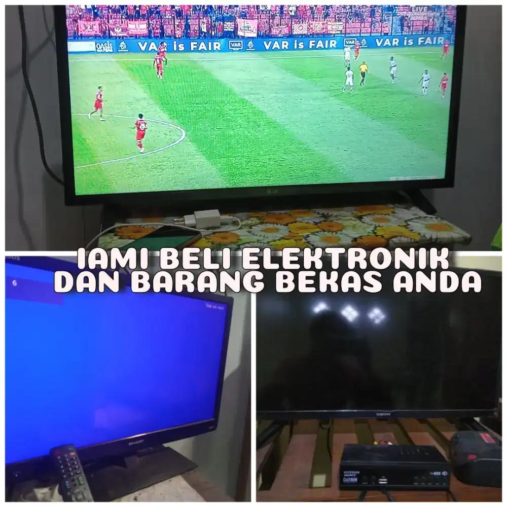Terima Lagi barang Bekas TV LED dan Elektronik bekas anda