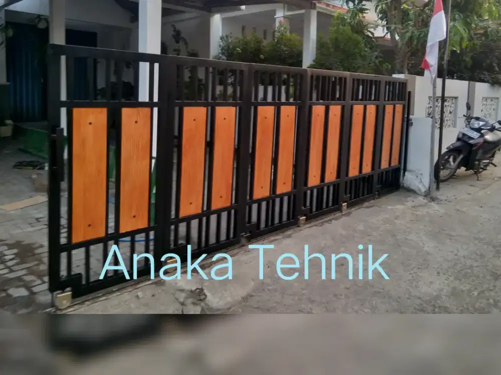 Pembuatan bergaransi utk pintu gerbang,pagar,kanopi,railing tangga