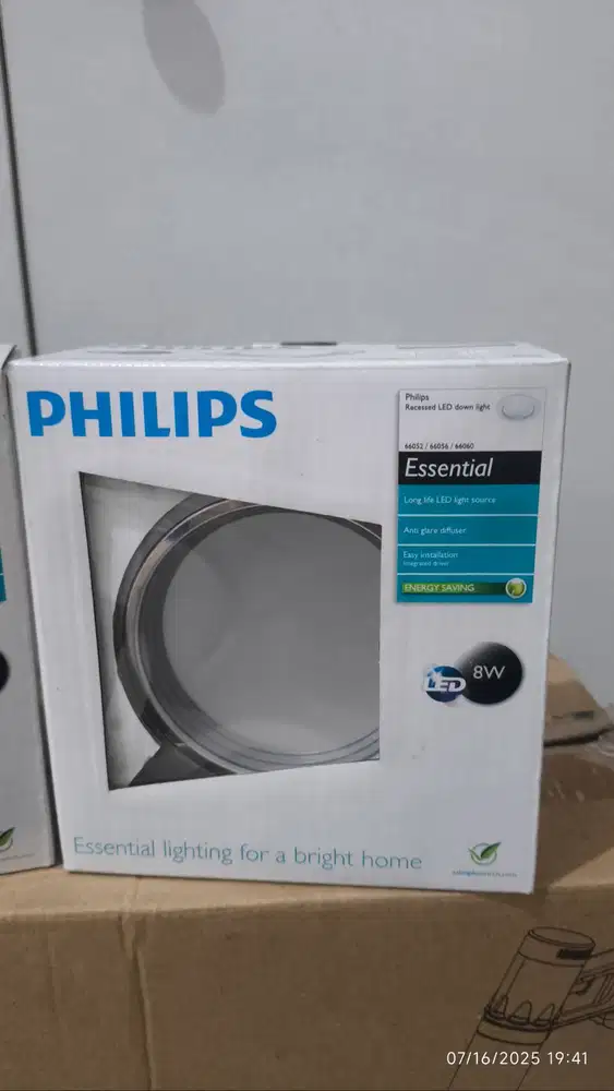 Philips Essential LED Downlight Down Light 8 Watt 8W 66052 Cahaya Kuni