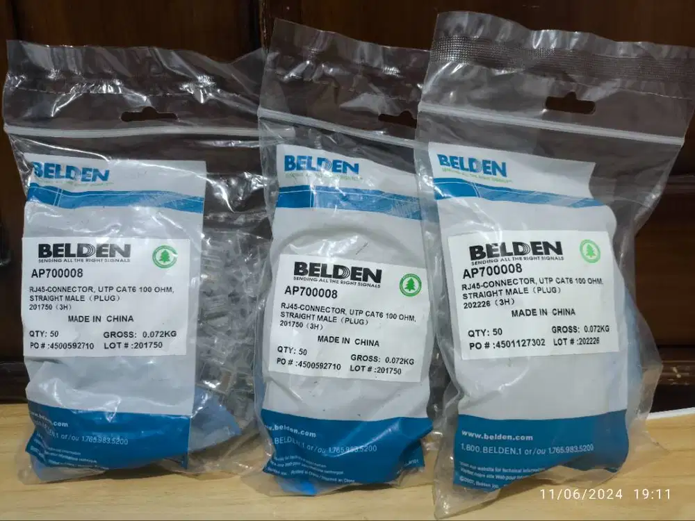 BELDEN AP700008 Konektor RJ45 Connector RJ45 Cat6 Cat.6