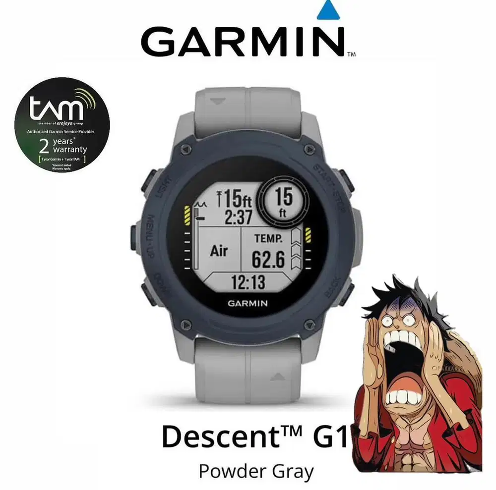 NEW GARMIN DESCENT G1 POWER GRAY