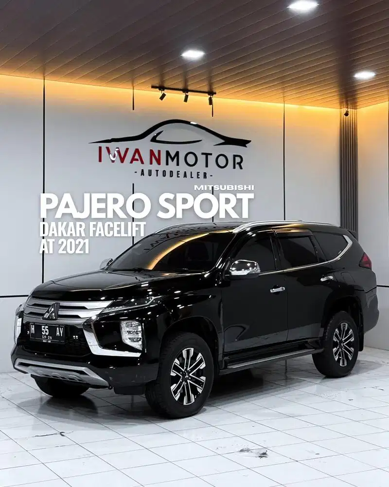 Tangan Pertama Pajak Baru! Mitsubishi Pajero Sport Dakar AT Tahun 2021