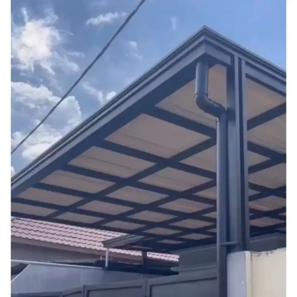 Kanopi Atap Alderon Singl layer Free Survei