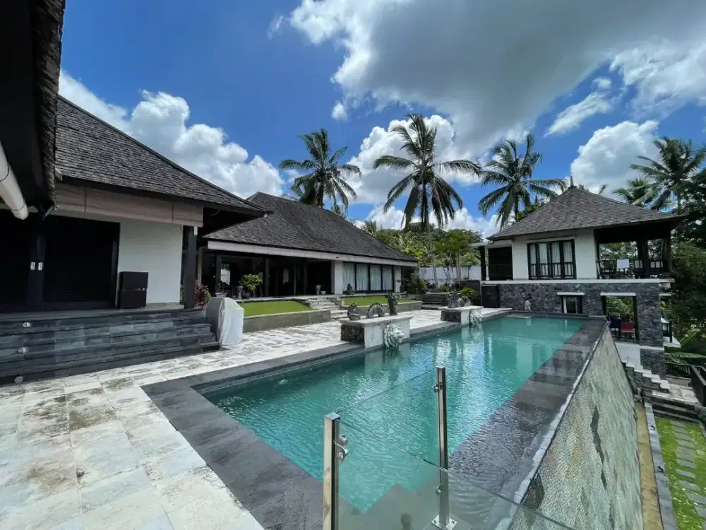 DI JUAL VILLA DI TEGALALANG UBUD, VIEW SAWAH, DKT KE CENTRAL UBUD