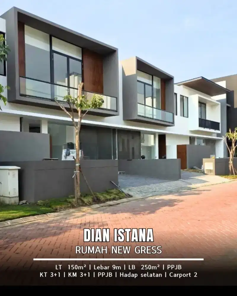 New gress dian istana minimalis modern