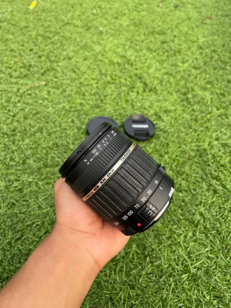 Lensa Tamron 18-200mm f3.5-5.6 Di II for Canon no dus box