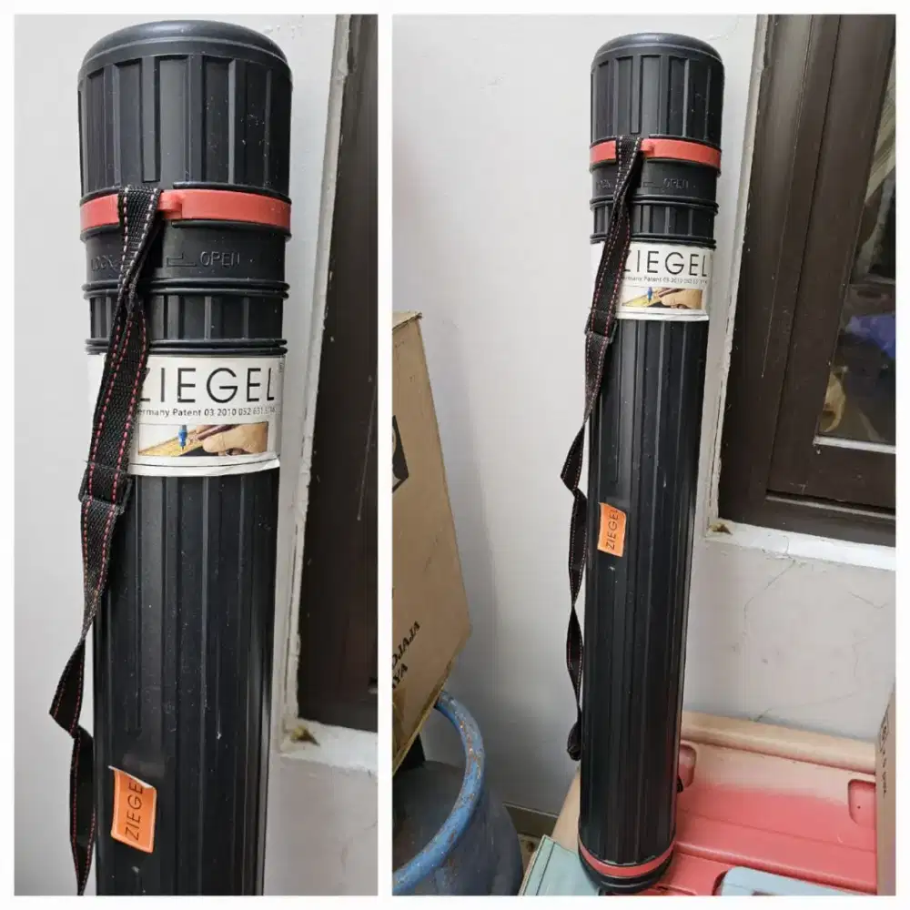 Ziegel tabung gambar lukisan drafting tube arsitek pelukis pelajar