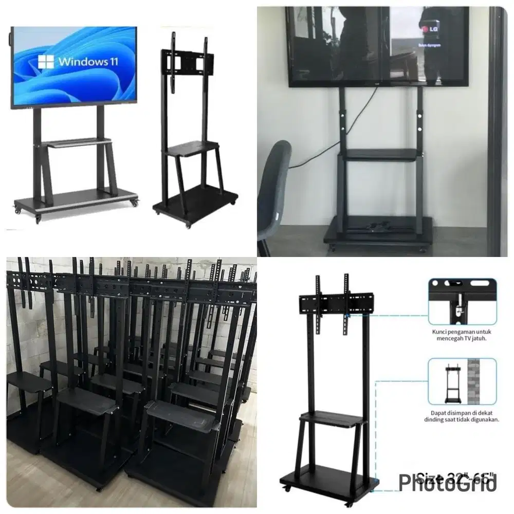 Stand Tv led 32- 75 inch kokoh recomended