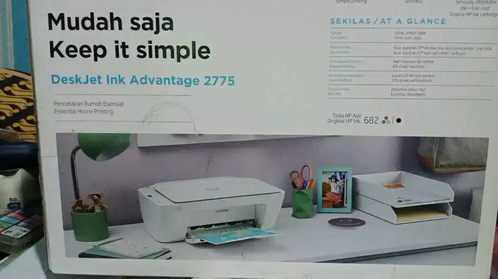 printer HP deskjet ink advantage 2775