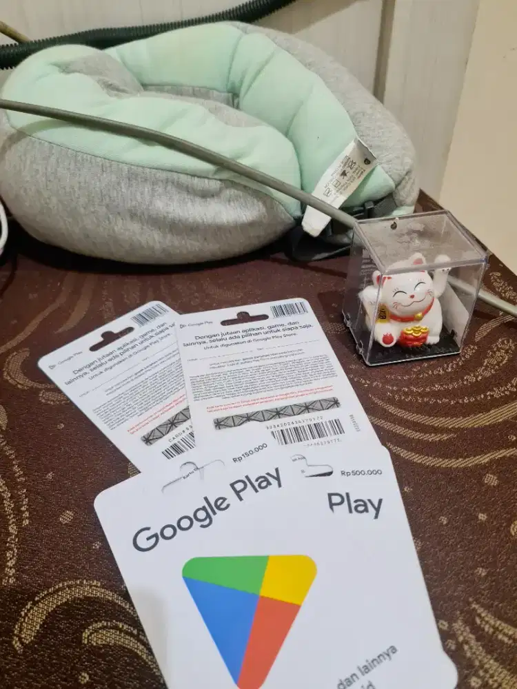 Voucher Card Gift google play store 150RB (TERMURAH & MASIH BISA NEGO)