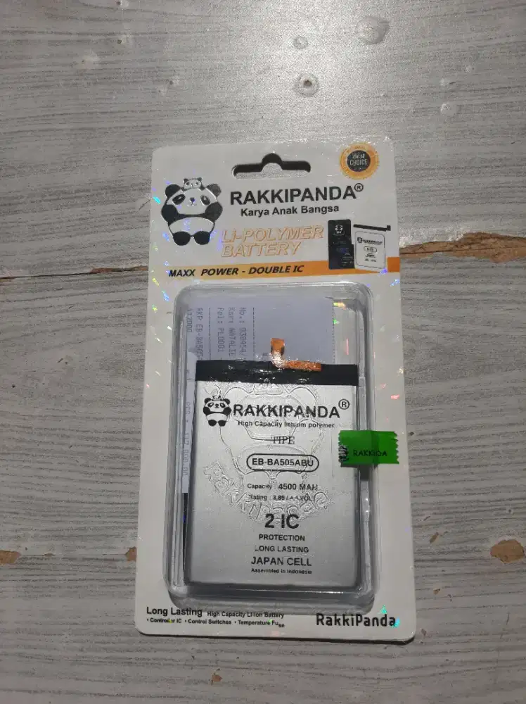 Baterai Rakkipanda EB-BA505ABU Samsung A20 / A30 / A50 / A30S / A50S