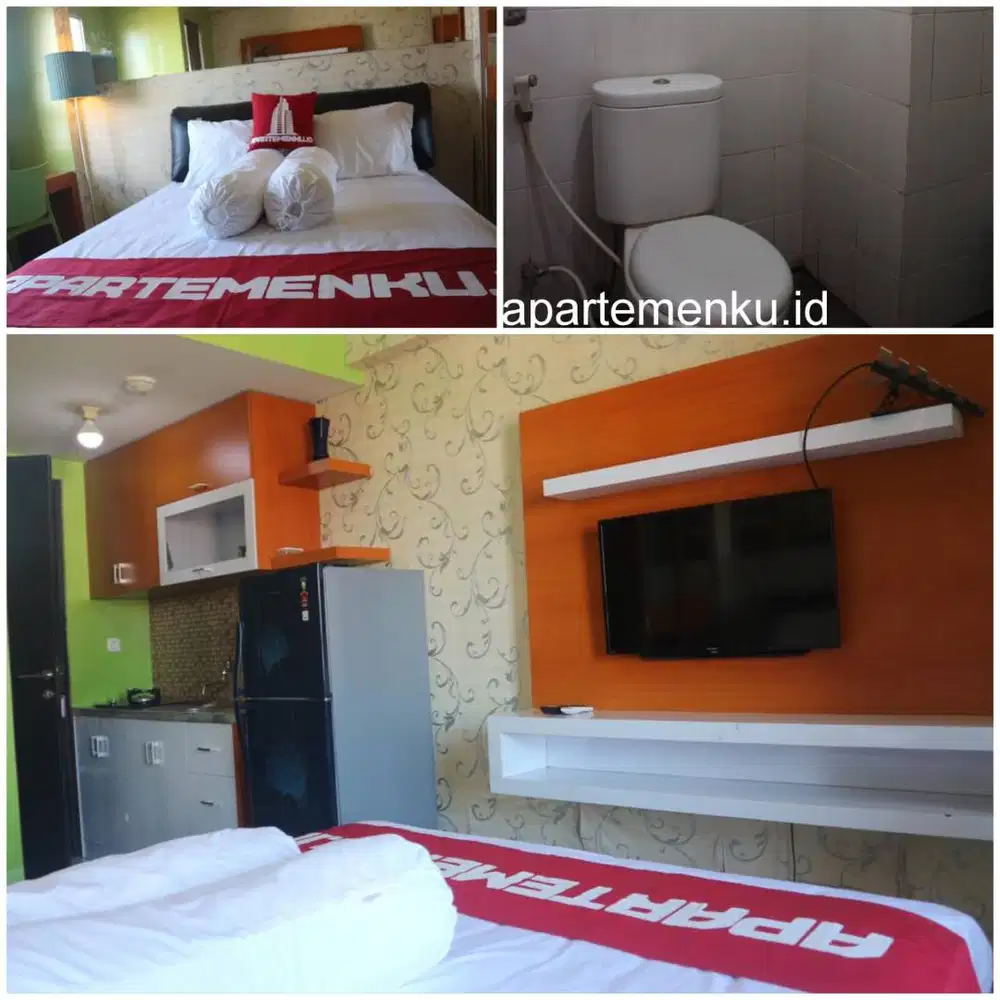 DISEWAKAN APARTEMEN PURIMAS LANTAI 8 FULL FURNISH BAGUS