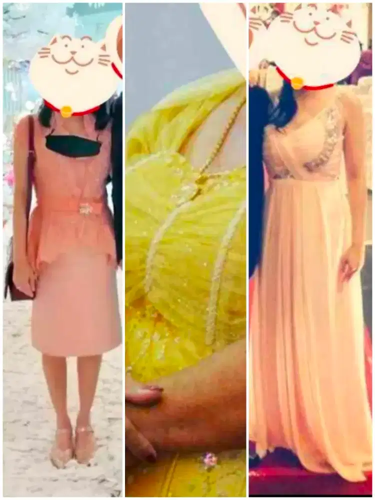 3 Gaun Pesta Wanita