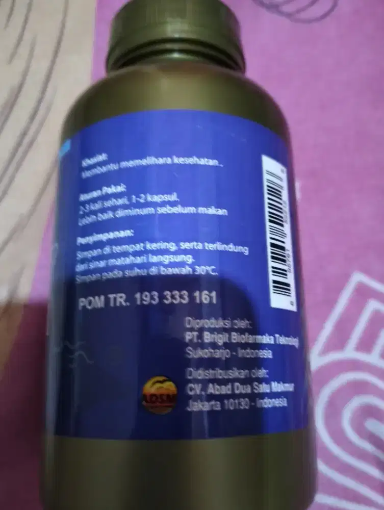 Dijual suplemen ori,segel Natural Albufish