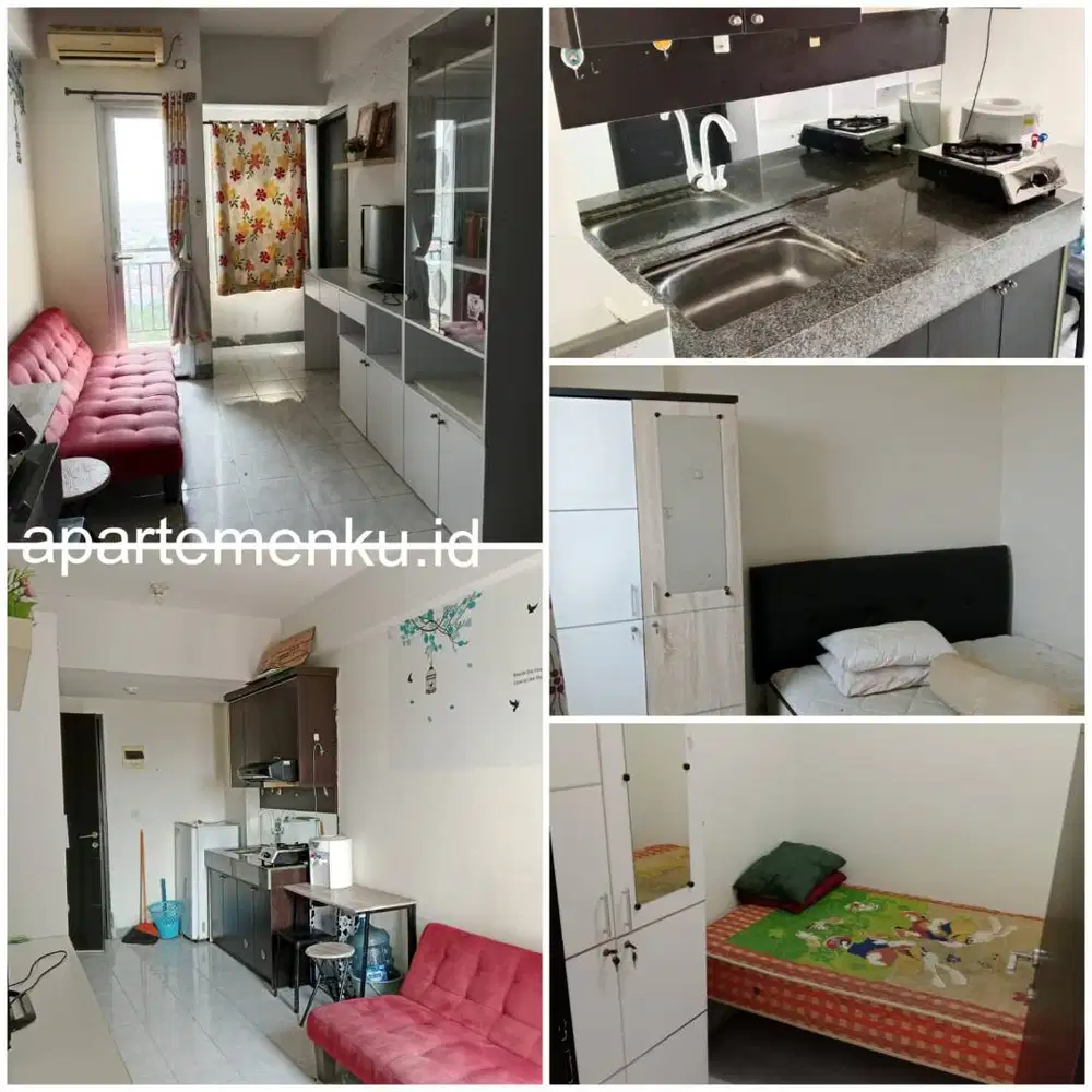DISEWAKAN 2 BEDROOM APARTEMEN PURIMAS TIPE FULL FURNISH LENGKAP