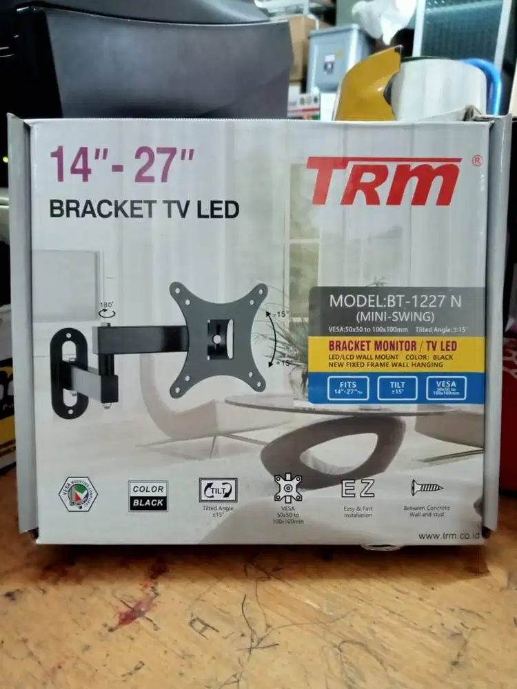 Bracket TV LED Wall Mount MINI-SWING BT-1227 N 14-27 TRM