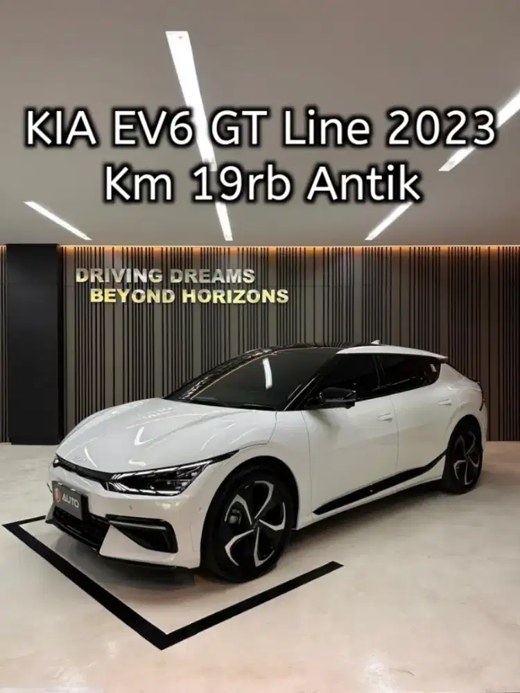 KIA EV6 GT-Line AT 2023 Putih Full Electric B2493SMC Km19rb