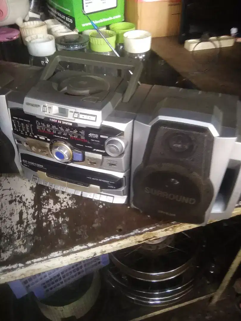 Radio tape compo Sharp