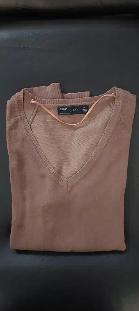 Sweater Knit ZARA dan MINIMAL size M fit L