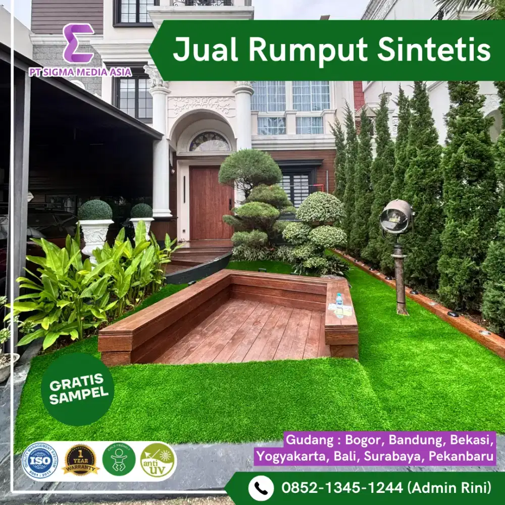 Jual Rumput Sintetis Buat Dekorasi Rumah