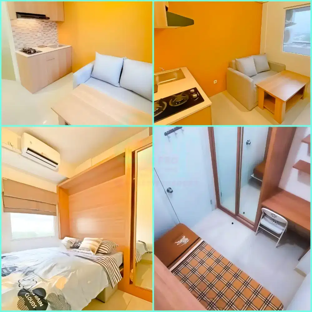 Disewakan Apartemen Green Pramuka 2BR Furnished Mall