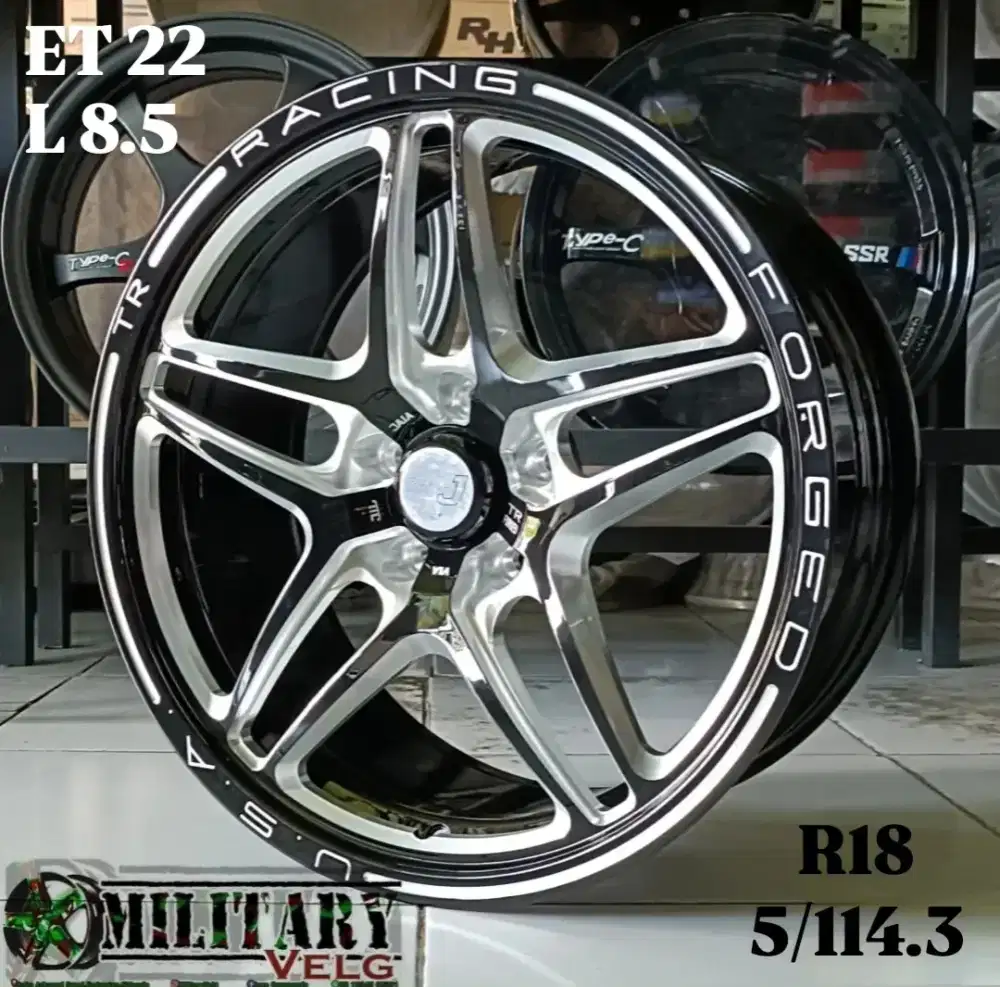 Wheldrag F664 flowforming R18 Blackmilling