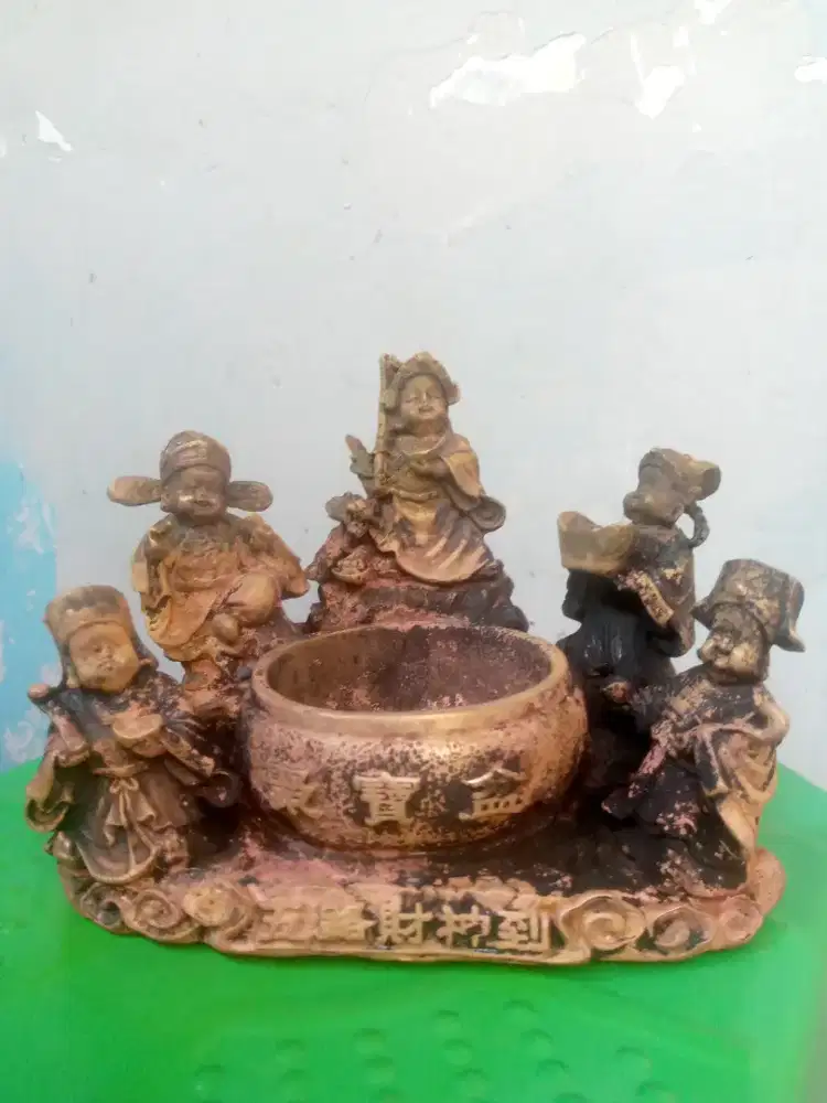 Asbak 5 dewa pembawa harta