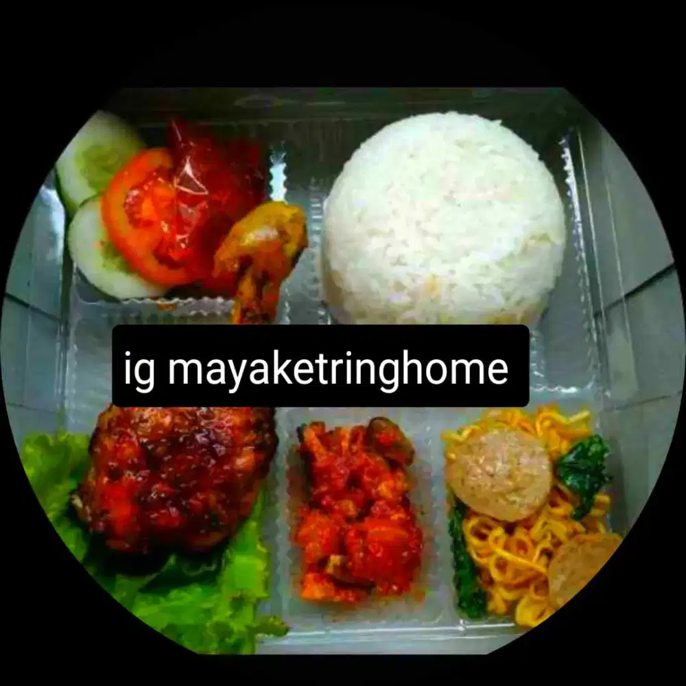 Nasi kotak di bandar Lampung praktis ekonomis dan halal