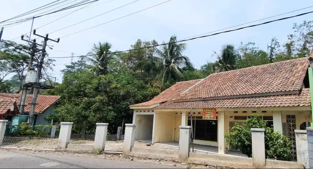Promo! / Dijual Rumah + Toko + Lahan Kebun Luas + Lokasi Strategis
