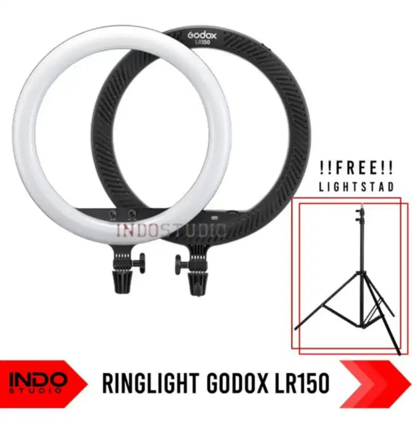 Godox led ring light LR 150 black version