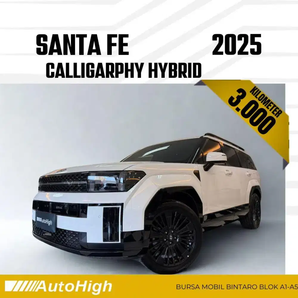 DP10% [Km3.000] Santa Fe Hybrid Calligraphy 2025 White #AUTOHIGH