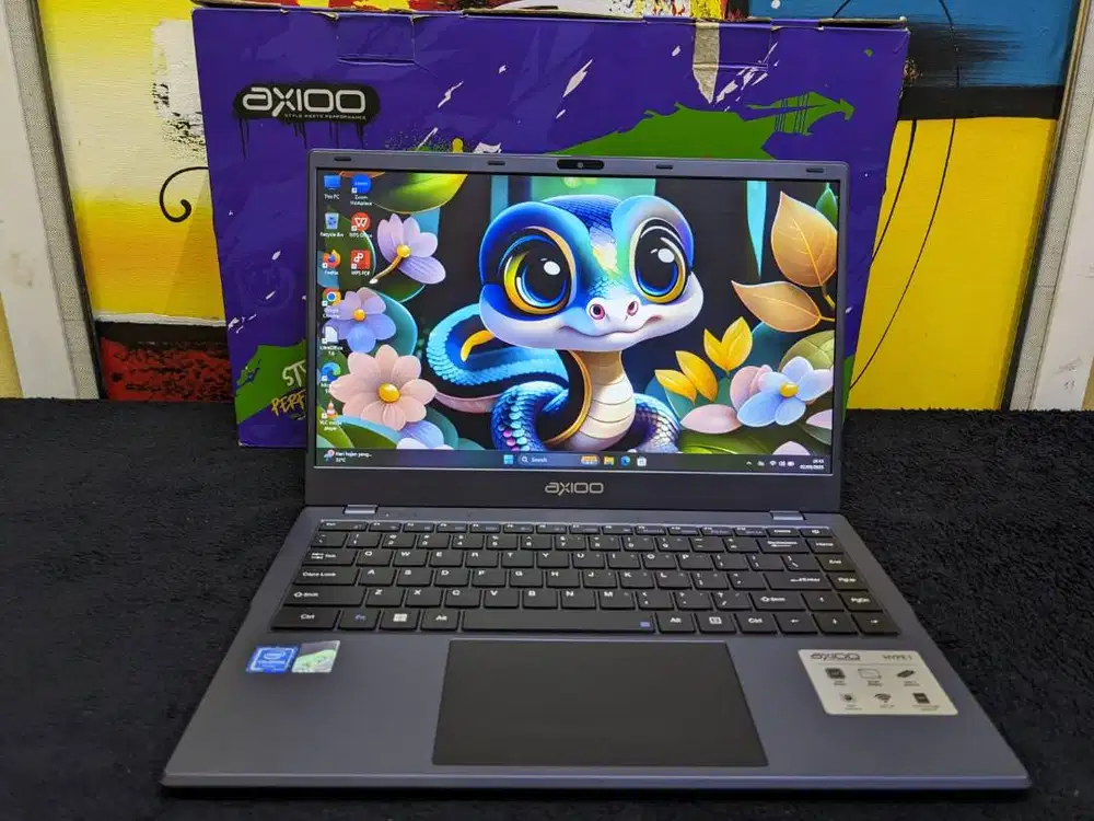 Laptop Axioo MyBook Hype 1 Celeron N4020 4/128 mulus Fullset