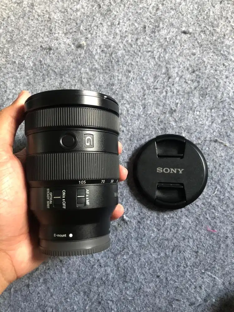 Lensa sapu jagat sony 24-105 F4 GM oss full frame