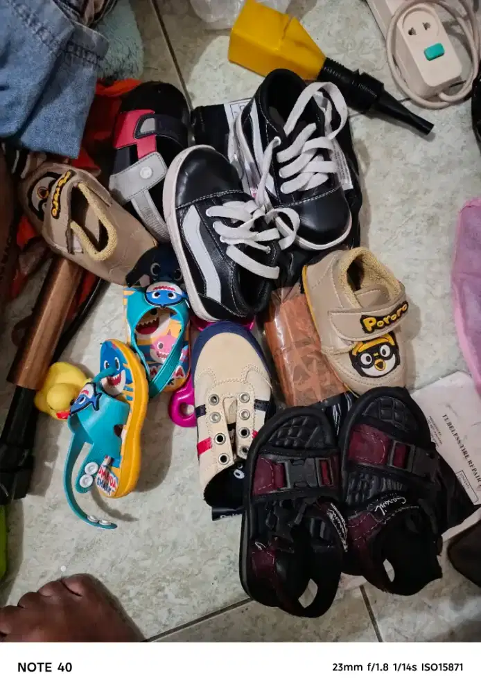 Sapatu bayi umur dibawah 2thun