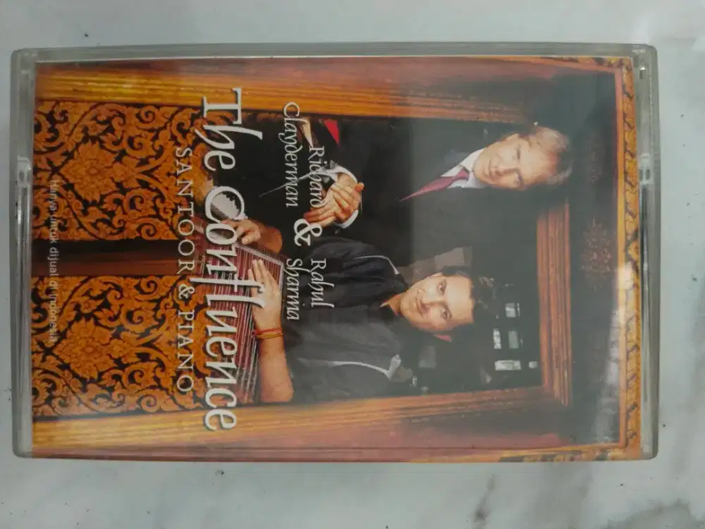 Kaset Pita Richard Clayderman ft. Rahul Sharma Album The Confluence