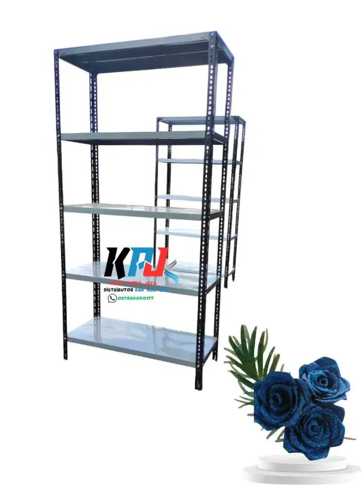 Rak besi siku lubang serbaguna partai besar dan kecil