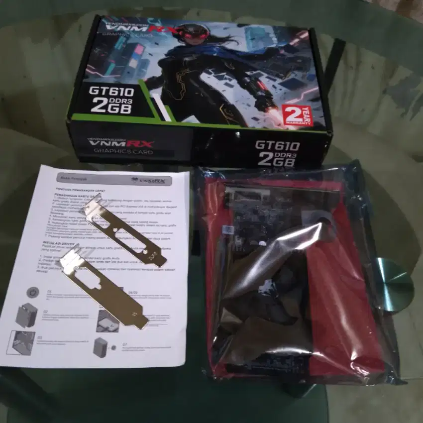 VENOMRX GT610 2GB DDR3 64BIT VGA CARD
