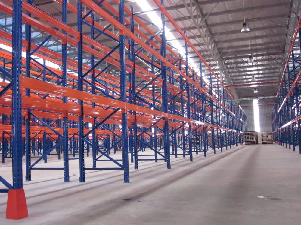 RAK GUDANG RAK INDUSTRI KAPASITAS 10TON PER RAK READY STOK