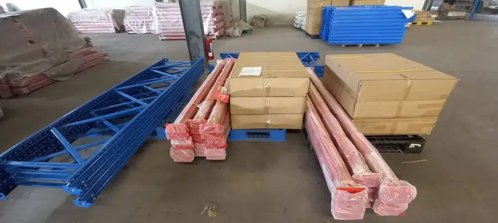 RAK PENYIMPANAN RAK GUDANG SUHU DINGIN COLD STORAGE 4 TON SIAP KIRIM