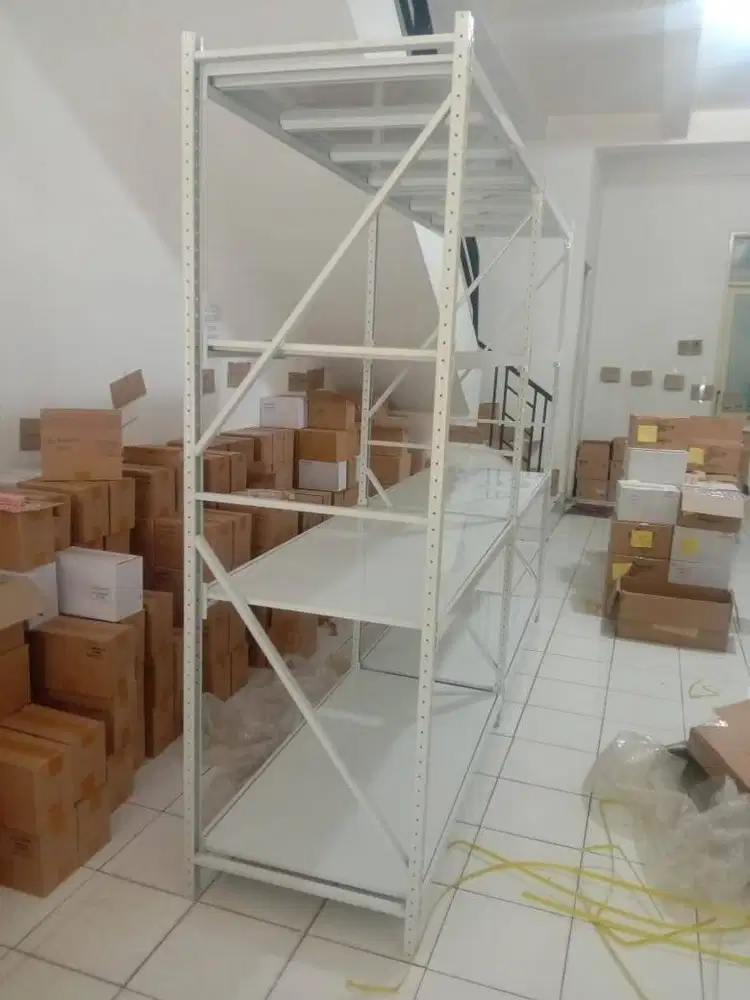 RAK ARSIP 150-300KG PER SHELVING ANTI KARAT BUKAN RAK SIKU SIAP KIRIM