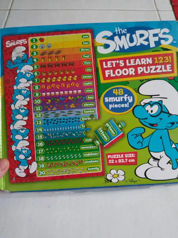 Puzzle smurf bbw