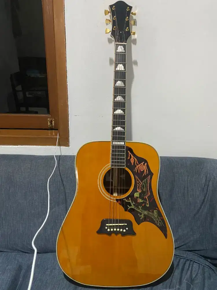 EPIPHONE MASTERBILT EXCELENTE ACOUSTIC ELECTRIC ANTIQUE NATURAL AG